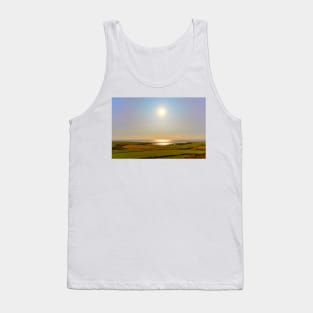 Fleet Lagoon, Chesil Bank, Dorset Tank Top